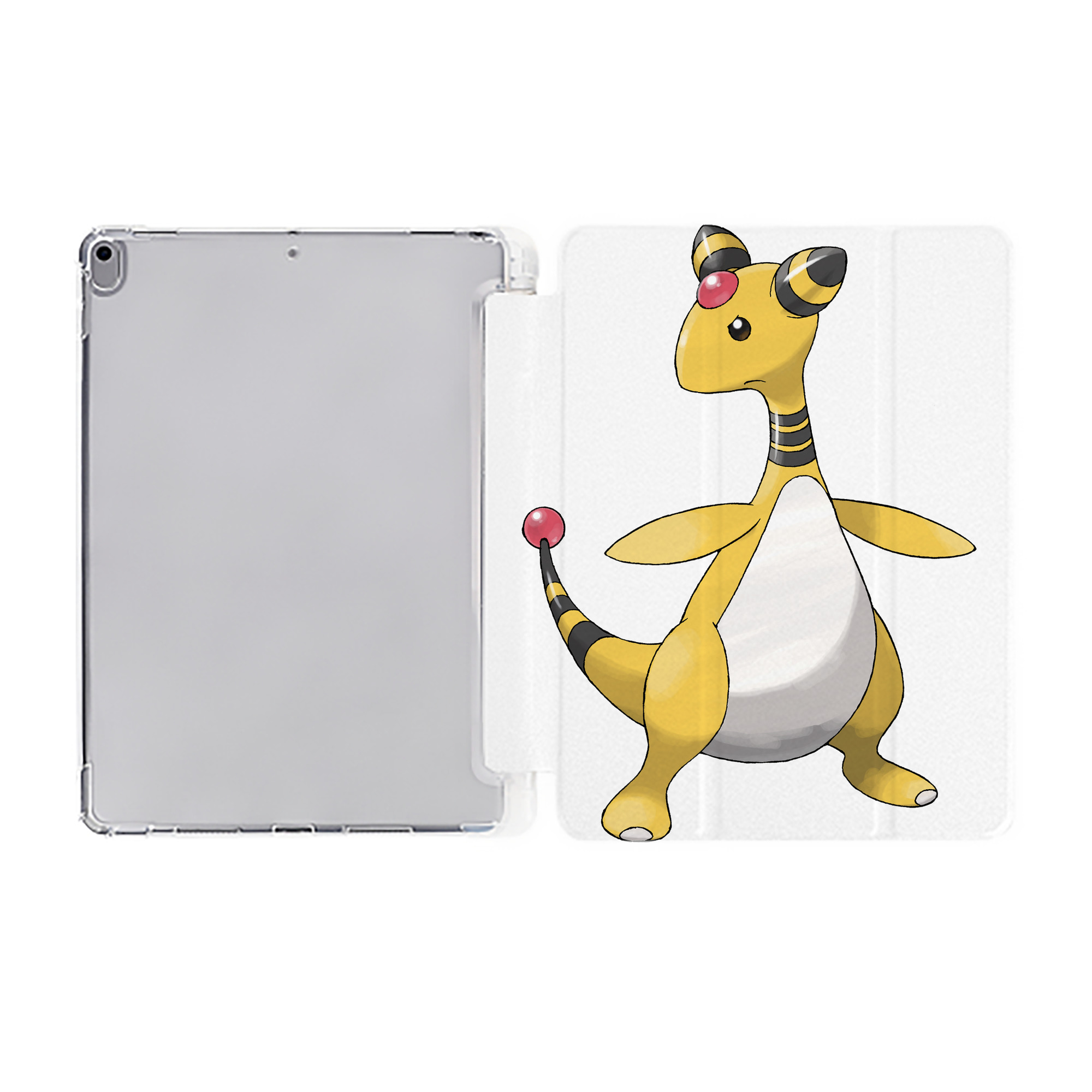 （画像用） ポケットモンスター Pokémon IPad ケース ペン収納付き 三つ折りスタンド PUレザー×シリコン 対応機種9.5/10.5/10.9インチ